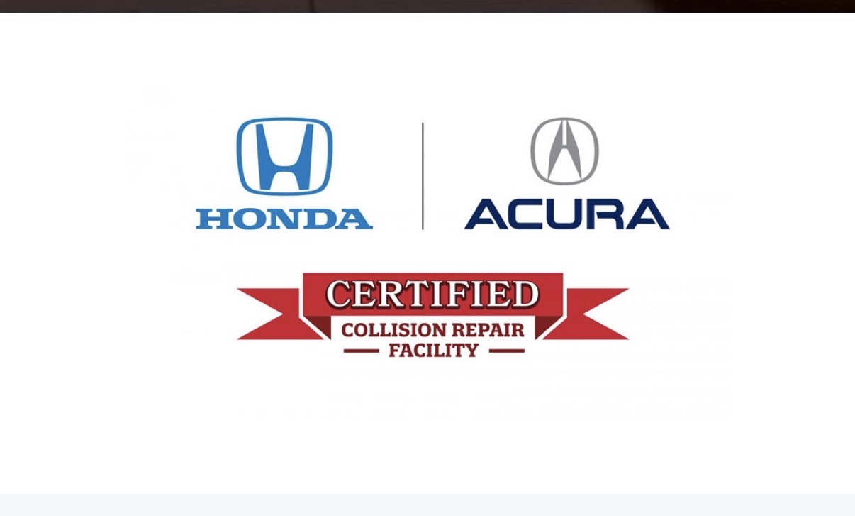 Honda & Acura Certified Collision Repair Facility